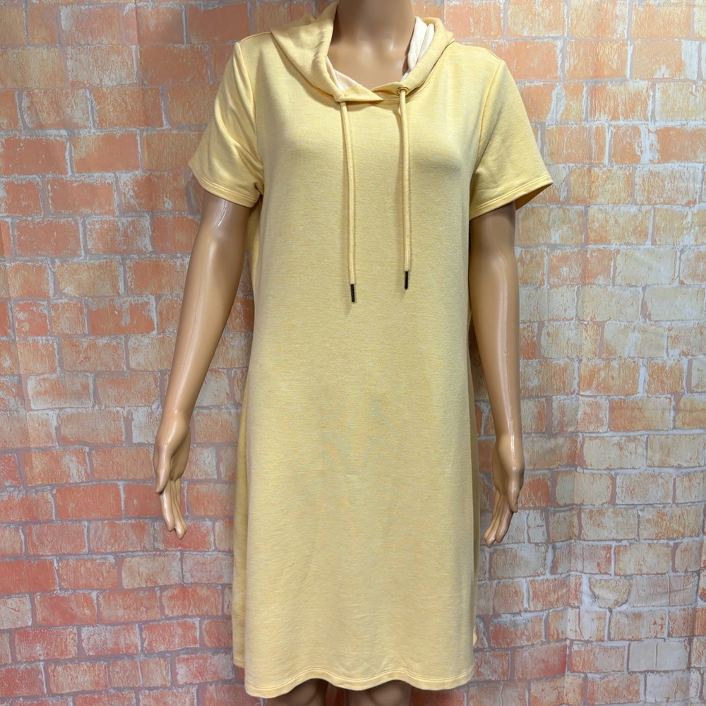 Calvin Klein‎ Hooded Tee Shirt Shift Dress